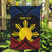 Personalized Philippines Garden Flag Polynesian Tribal Tattoo with Filipino Flag Motif