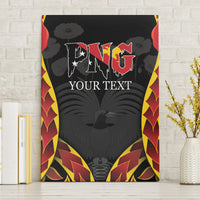 Personalised Papua New Guinea Remembrance Day Canvas Wall Art