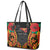 Personalised Papua New Guinea Remembrance Day Leather Tote Bag