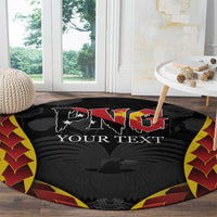 Personalised Papua New Guinea Remembrance Day Round Carpet