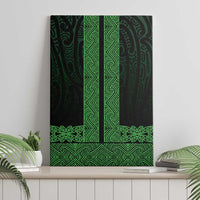 New Zealand Maori Kowhaiwhai Canvas Wall Art Kakariki Maui and Mangopare LT9 - Polynesian Pride