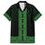 New Zealand Maori Kowhaiwhai Family Matching Long Sleeve Bodycon Dress and Hawaiian Shirt Kakariki Maui and Mangopare