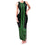 New Zealand Maori Kowhaiwhai Family Matching Tank Maxi Dress and Hawaiian Shirt Kakariki Maui and Mangopare