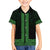 New Zealand Maori Kowhaiwhai Kid Hawaiian Shirt Kakariki Maui and Mangopare