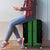 New Zealand Maori Kowhaiwhai Luggage Cover Kakariki Maui and Mangopare