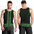 New Zealand Maori Kowhaiwhai Men Tank Top Kakariki Maui and Mangopare