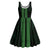 New Zealand Maori Kowhaiwhai Midi Dress Kakariki Maui and Mangopare - Polynesian Pride