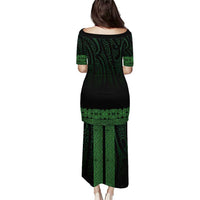 New Zealand Maori Kowhaiwhai Puletasi Kakariki Maui and Mangopare