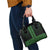 New Zealand Maori Kowhaiwhai Shoulder Handbag Kakariki Maui and Mangopare