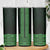 New Zealand Maori Kowhaiwhai Skinny Tumbler Kakariki Maui and Mangopare