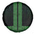New Zealand Maori Kowhaiwhai Spare Tire Cover Kakariki Maui and Mangopare
