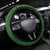 New Zealand Maori Kowhaiwhai Steering Wheel Cover Kakariki Maui and Mangopare