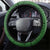 New Zealand Maori Kowhaiwhai Steering Wheel Cover Kakariki Maui and Mangopare