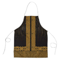 New Zealand Maori Kowhaiwhai Apron Karaka Maui and Mangopare - Polynesian Pride