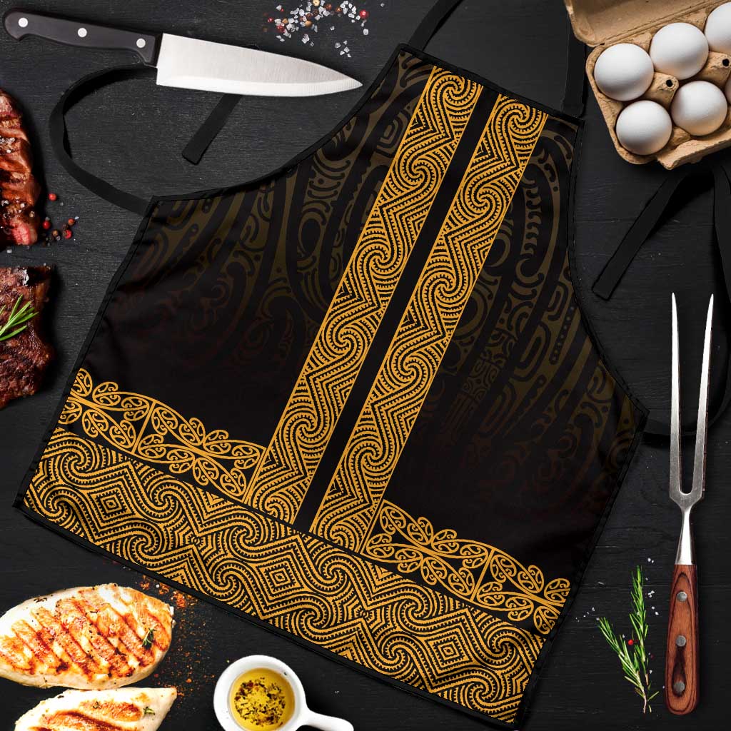 New Zealand Maori Kowhaiwhai Apron Karaka Maui and Mangopare - Polynesian Pride