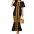 New Zealand Maori Kowhaiwhai Family Matching Mermaid Dress and Hawaiian Shirt Karaka Maui and Mangopare