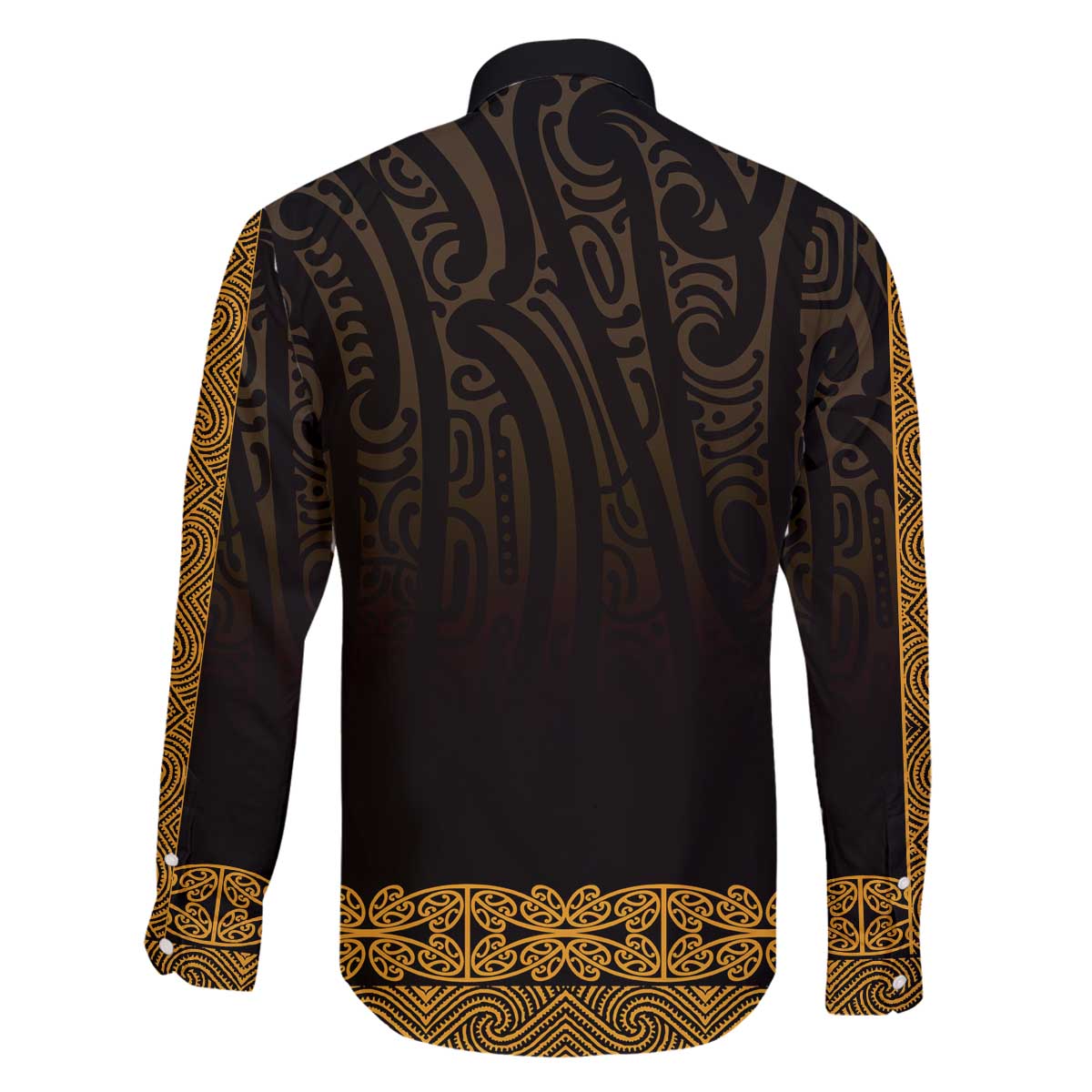 New Zealand Maori Kowhaiwhai Family Matching Off The Shoulder Long Sleeve Dress and Hawaiian Shirt Karaka Maui and Mangopare