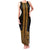 New Zealand Maori Kowhaiwhai Family Matching Tank Maxi Dress and Hawaiian Shirt Karaka Maui and Mangopare
