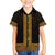 New Zealand Maori Kowhaiwhai Family Matching Tank Maxi Dress and Hawaiian Shirt Karaka Maui and Mangopare