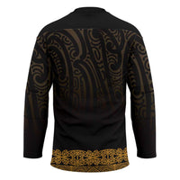 New Zealand Maori Kowhaiwhai Hockey Jersey Karaka Maui and Mangopare - Polynesian Pride