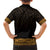 New Zealand Maori Kowhaiwhai Kid Hawaiian Shirt Karaka Maui and Mangopare