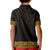 New Zealand Maori Kowhaiwhai Kid Polo Shirt Karaka Maui and Mangopare