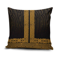 New Zealand Maori Kowhaiwhai Pillow Cover Karaka Maui and Mangopare - Polynesian Pride
