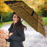 New Zealand Maori Kowhaiwhai Umbrella Karaka Maui and Mangopare - Polynesian Pride