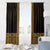 New Zealand Maori Kowhaiwhai Window Curtain Karaka Maui and Mangopare