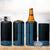 New Zealand Maori Kowhaiwhai 4 in 1 Can Cooler Tumbler Kikorangi Maui and Mangopare