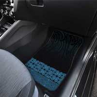 New Zealand Maori Kowhaiwhai Car Mats Kikorangi Maui and Mangopare