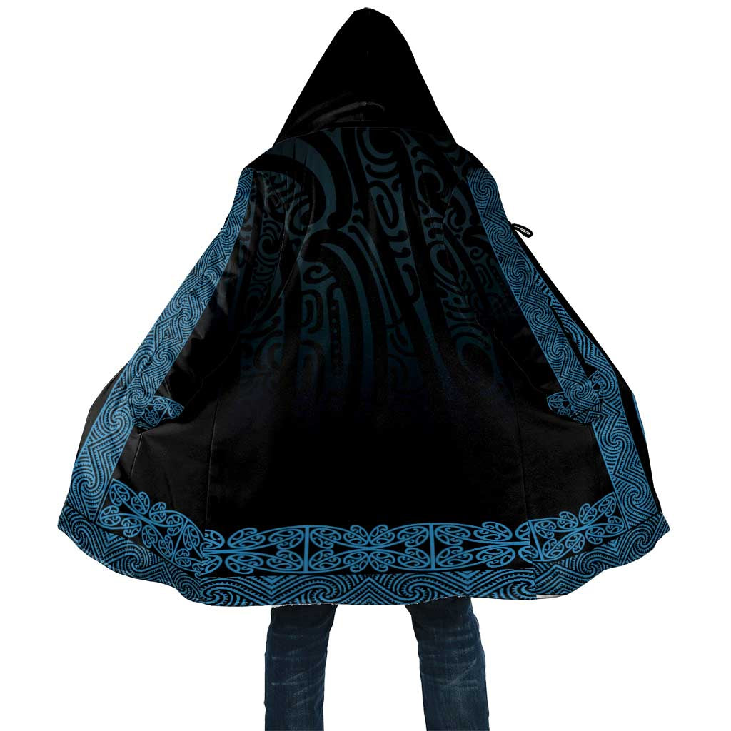 New Zealand Maori Kowhaiwhai Cloak Kikorangi Maui and Mangopare - Polynesian Pride