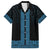 New Zealand Maori Kowhaiwhai Hawaiian Shirt Kikorangi Maui and Mangopare