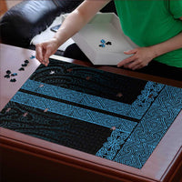 New Zealand Maori Kowhaiwhai Puzzle Kikorangi Maui and Mangopare - Polynesian Pride
