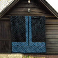 New Zealand Maori Kowhaiwhai Quilt Kikorangi Maui and Mangopare LT9 - Polynesian Pride