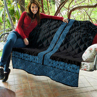 New Zealand Maori Kowhaiwhai Quilt Kikorangi Maui and Mangopare LT9 - Polynesian Pride