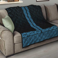 New Zealand Maori Kowhaiwhai Quilt Kikorangi Maui and Mangopare LT9 - Polynesian Pride
