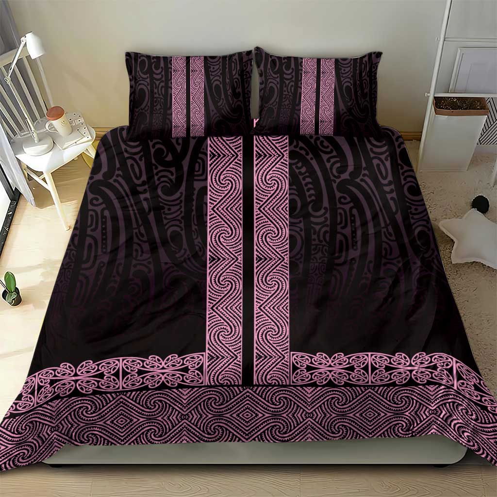 New Zealand Maori Kowhaiwhai Bedding Set Mawhero Maui and Mangopare