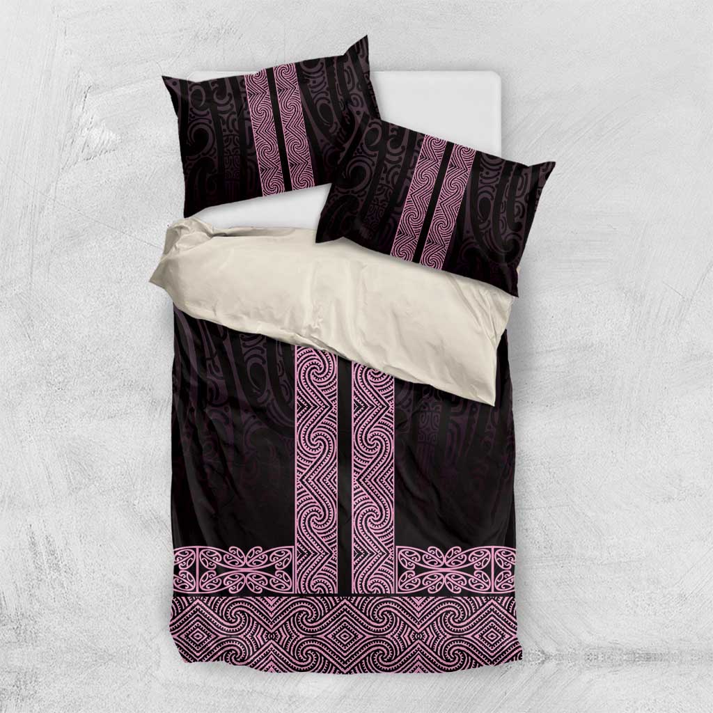 New Zealand Maori Kowhaiwhai Bedding Set Mawhero Maui and Mangopare