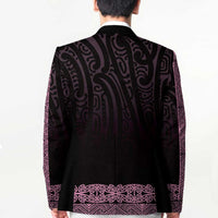 New Zealand Maori Kowhaiwhai Blazer Mawhero Maui and Mangopare - Polynesian Pride