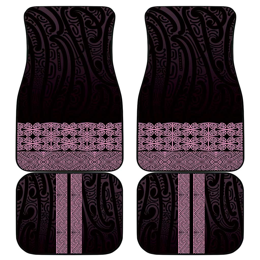 New Zealand Maori Kowhaiwhai Car Mats Mawhero Maui and Mangopare