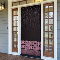 New Zealand Maori Kowhaiwhai Door Cover Mawhero Maui and Mangopare LT9 - Polynesian Pride