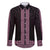 New Zealand Maori Kowhaiwhai Family Matching Long Sleeve Bodycon Dress and Hawaiian Shirt Mawhero Maui and Mangopare