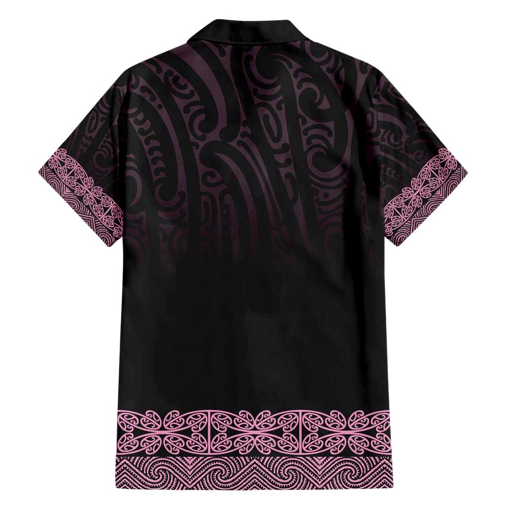 New Zealand Maori Kowhaiwhai Family Matching Short Sleeve Bodycon Dress and Hawaiian Shirt Mawhero Maui and Mangopare LT9 - Polynesian Pride