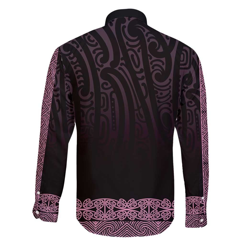 New Zealand Maori Kowhaiwhai Family Matching Short Sleeve Bodycon Dress and Hawaiian Shirt Mawhero Maui and Mangopare LT9 - Polynesian Pride