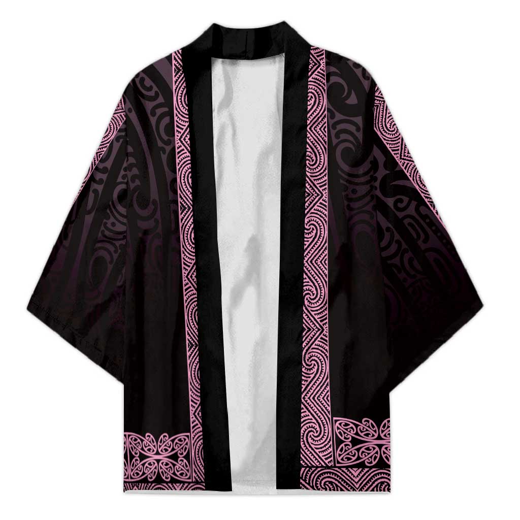 New Zealand Maori Kowhaiwhai Kimono Mawhero Maui and Mangopare - Polynesian Pride