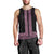 New Zealand Maori Kowhaiwhai Men Tank Top Mawhero Maui and Mangopare