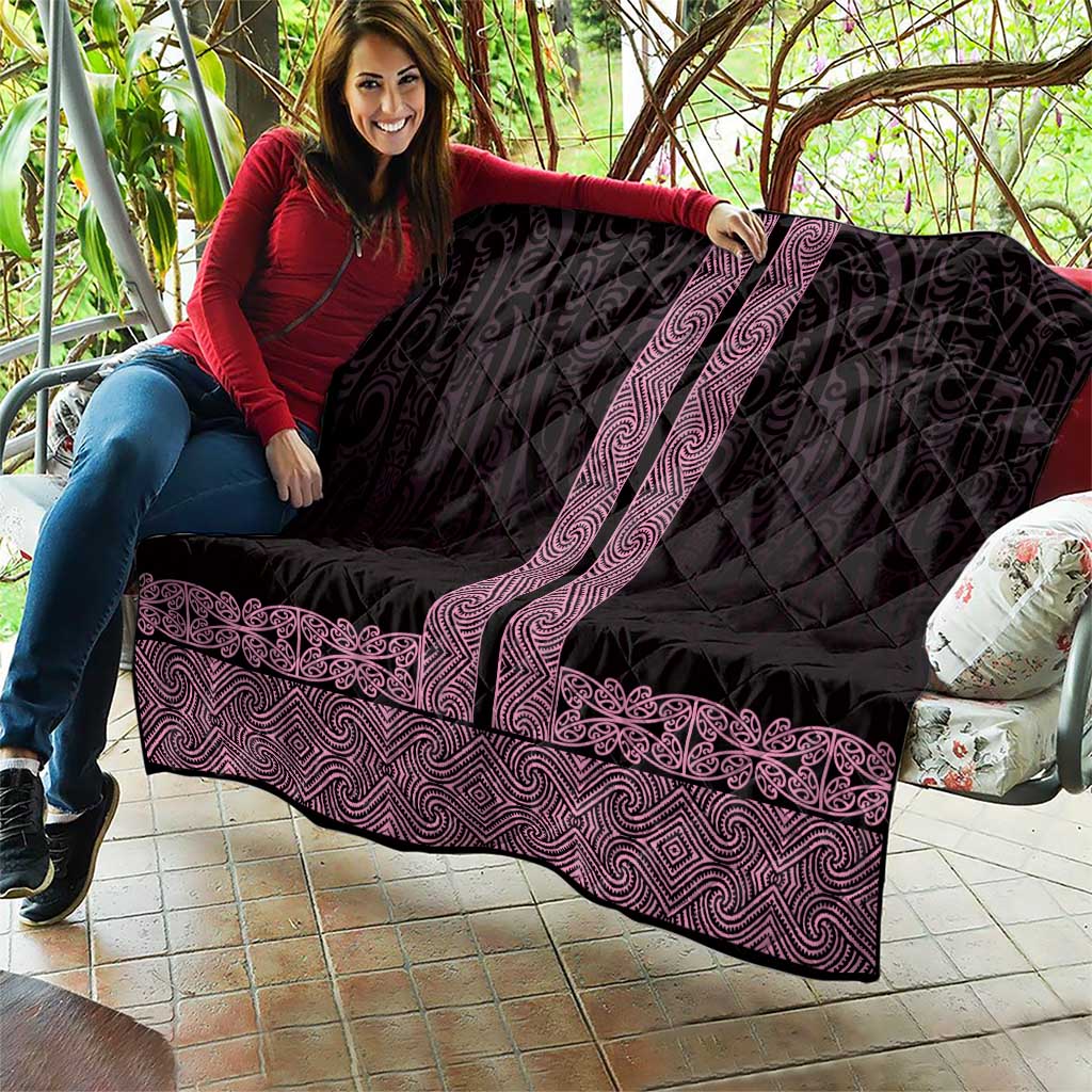New Zealand Maori Kowhaiwhai Quilt Mawhero Maui and Mangopare LT9 - Polynesian Pride