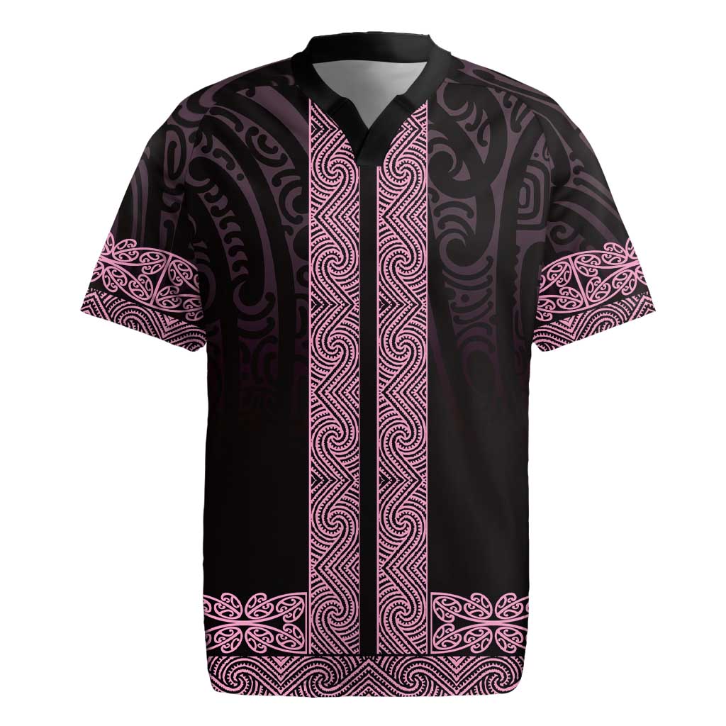 New Zealand Maori Kowhaiwhai Rugby Jersey Mawhero Maui and Mangopare