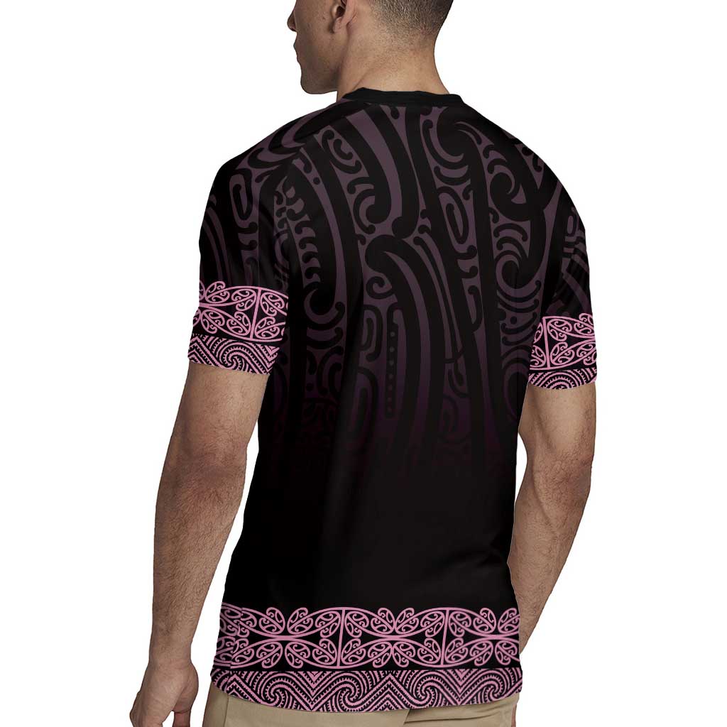New Zealand Maori Kowhaiwhai Rugby Jersey Mawhero Maui and Mangopare